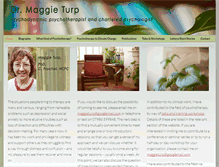 Tablet Screenshot of maggieturp.net